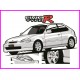 Honda Civic Type R EK9 Japan Keychain Portachiavi JDM Acrylic